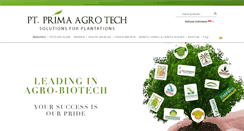 Desktop Screenshot of primaagrotech.com