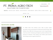 Tablet Screenshot of primaagrotech.com